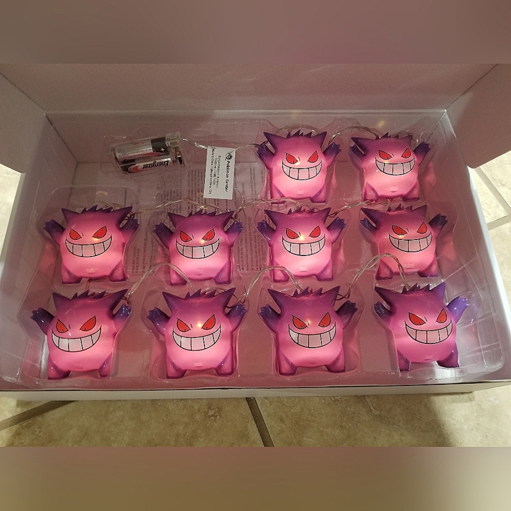 Pokemon Center Gengar String Lights